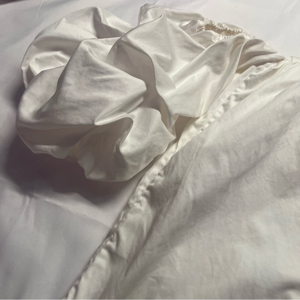 Johanna Ortiz Tulum Off Shoulder Blouse Top White XS - Picture 10 of 11